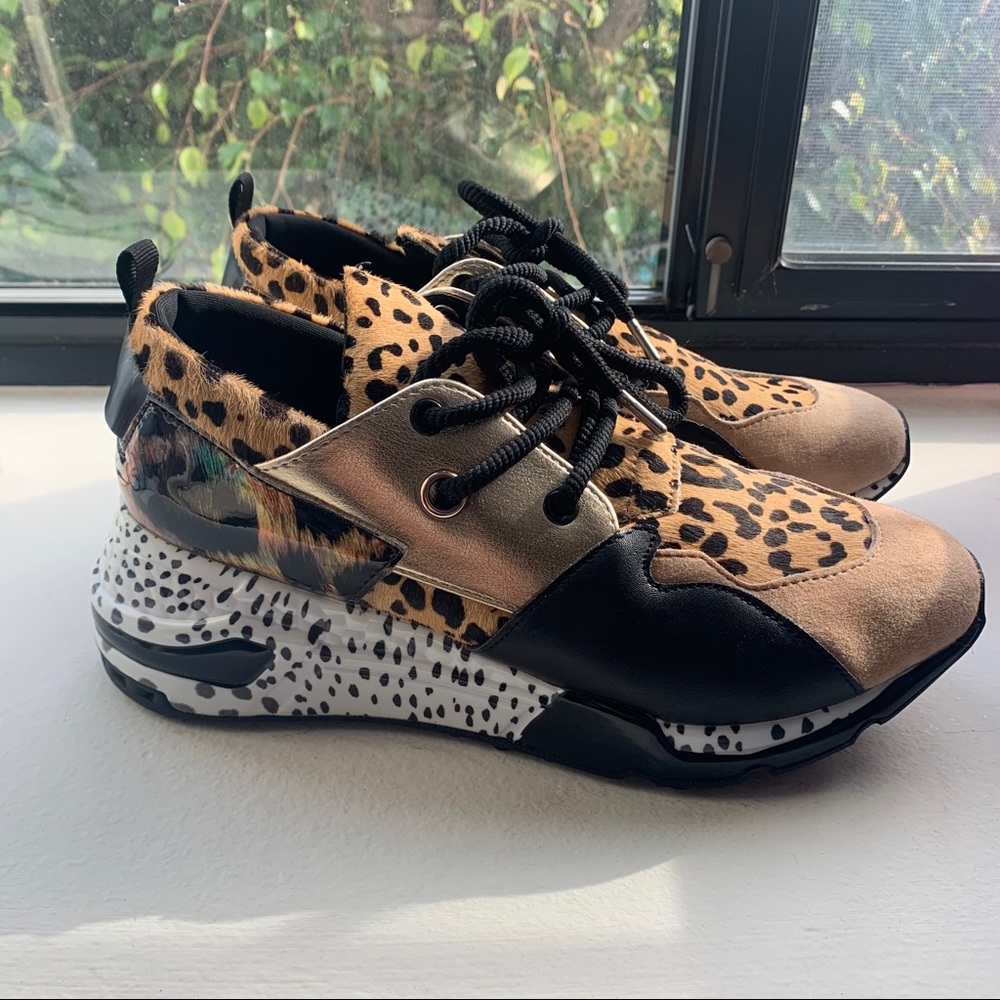 Leopard gym shoes 🐆👟